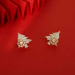 🎅Early Christmas Sale🎄 - Rotatable Snowflake Christmas Tree Earrings