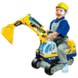 Kids Realistic Ride On Excavator Digging Toy