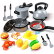Kids Pots And Pan Cooking Toy Playset
