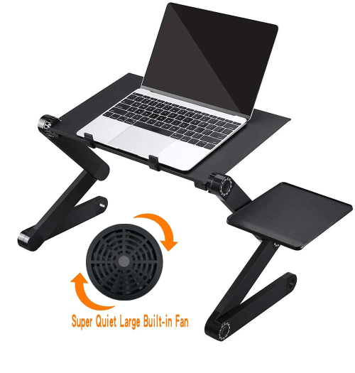 Laptop Stand Table With Mouse Pad Adjustable