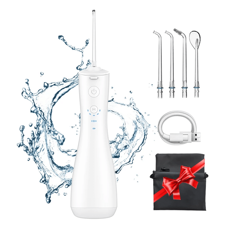 250ml Waterproof Tooth Cleaning Tools  USB Rechargeable Oral Irrigator Dental Water Flosser
