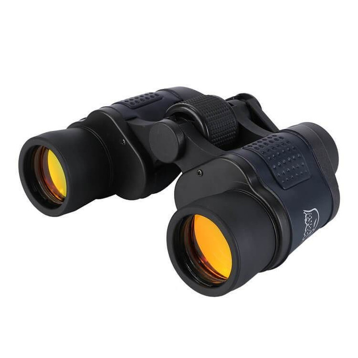 60 x 60 Binoculars for Adults BAK4 Prism FMC, HD Professional Waterproof Binoculars for Travel, Hiking, Hunting, Bird Watching