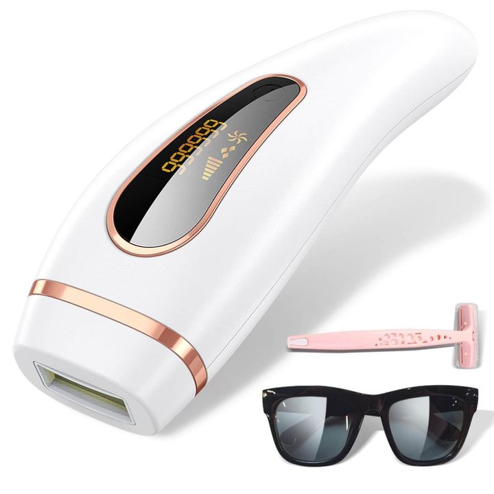 Hair Removal Device, IPL Hair Removal for Women and Man Laser Hair Remover for Facial Legs, Arms, Armpits, Body, At-Home Use
