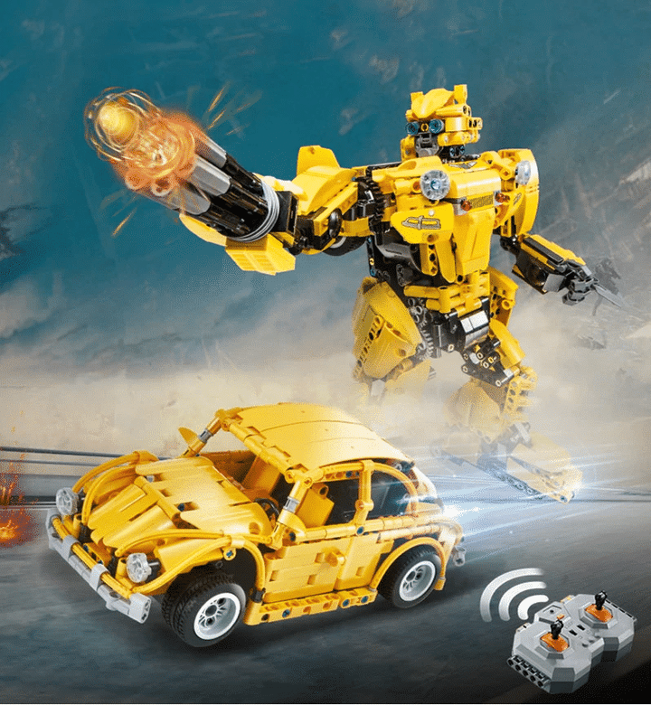 Super Robot Toy and Shape shifting Car 2 in 1 With Remote Control