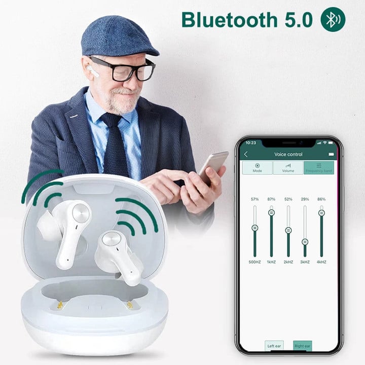 Digital ITE Hearing Aids: Rechargeable, Bluetooth & Customizable With APP