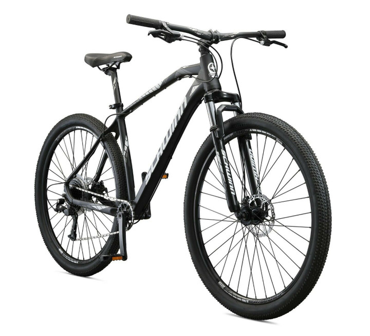 Schwinn Axum Mountain Bike Style 2, 8 Speeds, Large 19 Inch Mens Style Frame, 29-Inch Wheels, Black