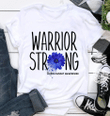Warrior Strong Colon Cancer Shirt 2D