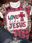 Love Like Jesus Pink All-over Print