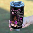 Personalized Black Women Faith Possible HAB3012015 Stainless Steel Tumbler - 2