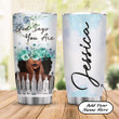 Personalized Black Queen ACAA1705002Z Stainless Steel Tumbler - 1