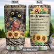 Personalized Black Women Faith BGM0401002Z Stainless Steel Tumbler - 1