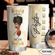 Be Yourself Black Women Personalized THV1610006 Stainless Steel Tumbler - 1