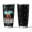 Personalized Black Women Faith God Say You Are HAB2512002 Stainless Steel Tumbler - 3