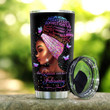 Black Women February Personalized KD2 HAL1801019Z Stainless Steel Tumbler - 2