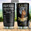 Black Queen Faith Personalized DNR1411005 Stainless Steel Tumbler - 1