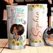 Black Women Personalized HTR0910010 Stainless Steel Tumbler - 2