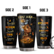 Personalized Black Women God Says You Are HLMZ2306001Z Stainless Steel Tumbler - 2