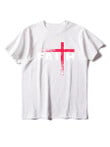 Christian printed letters short-sleeved T-shirt - 3