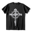 Mens Cross and Thorns Short Sleeve T-Shirt - 2