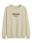 Mens street jesus religious print Sweatshirt - 3