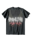 FAITH wings print T-shirt - 2