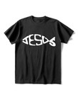 Jesus fish alphabet print T-shirt - 4