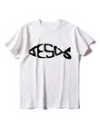 Jesus fish alphabet print T-shirt - 3