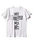 Piano keys cross print T-shirt - 2