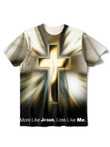Mens More Like Jesus Less Like Me T-shirt - 2