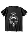 Mens Jesus Christian Loose Fashion Printed T-Shirt - 2