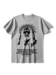 Mens casual Jesus print crew neck T-shirt - 4