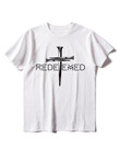 REDEEMED nail cross print T-shirt - 2