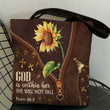 Pretty Sunflower Tote Bag - God Is Within Her NM141 - 1