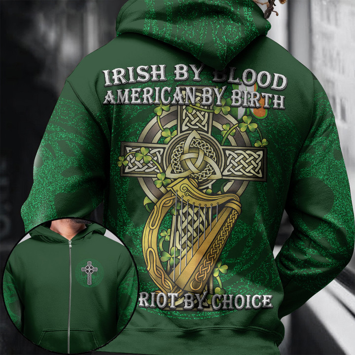 IRISH BY BLOOD ALL OVER PRINT 3012B