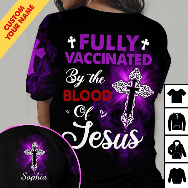 Christian Personalized – By The Blood Of Jesus