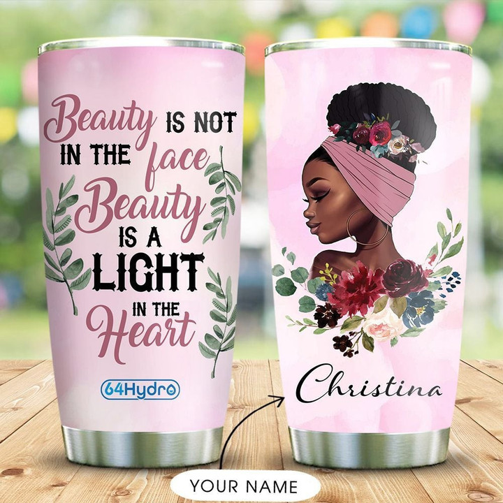 African Women Personalized MDA1809001 Stainless Steel Tumbler - 1