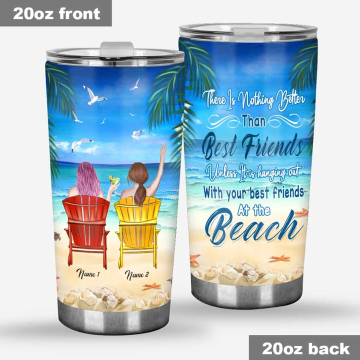 There Is Nothing Better Than - Sea Lover Personalized Tumbler - 1
