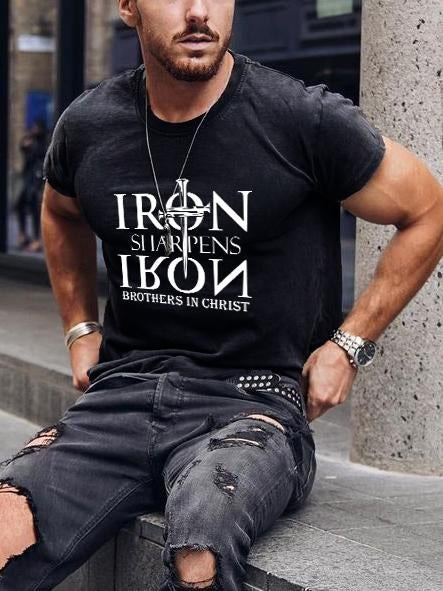 RION cross print T-shirt - 1