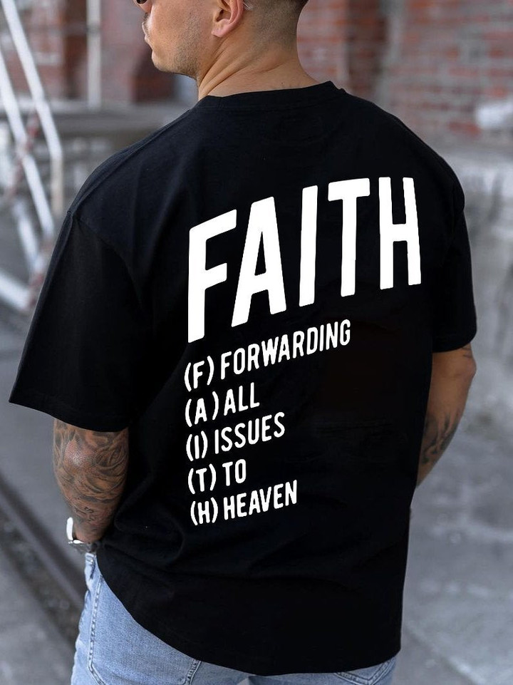 FAITH printed T-shirt - 1
