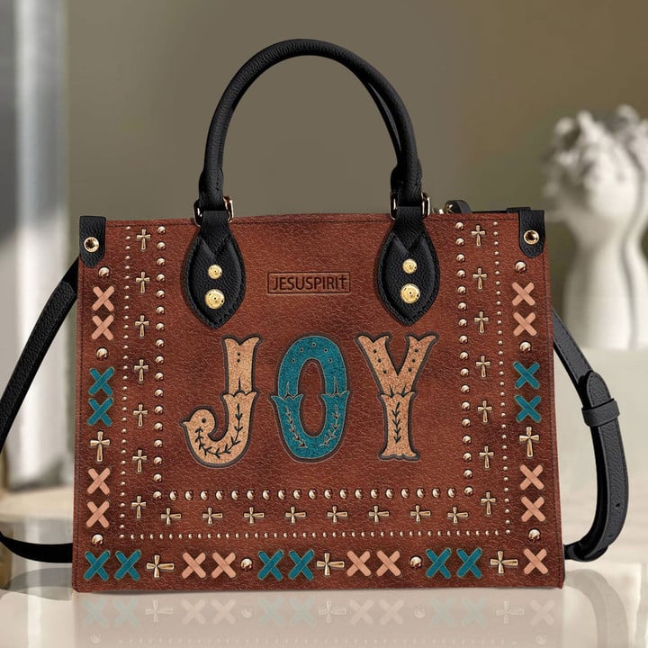 Joy - Special Christian Leather Handbag HM389 - 1