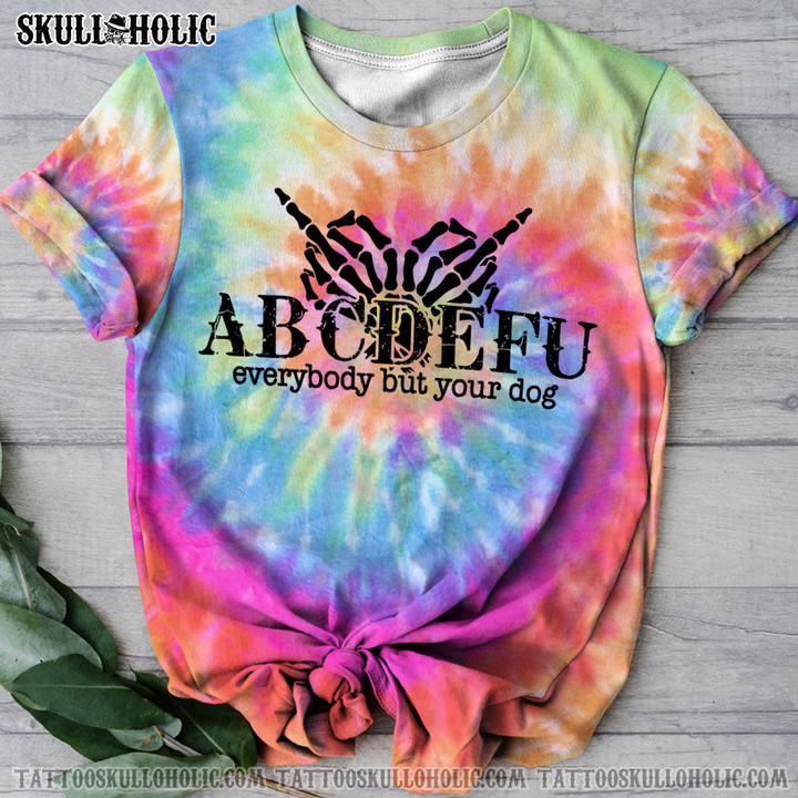 ABCDEFU BUT YOUR DOG TIE DYE ALL OVER PRINT - TLTY0802222KI - 1