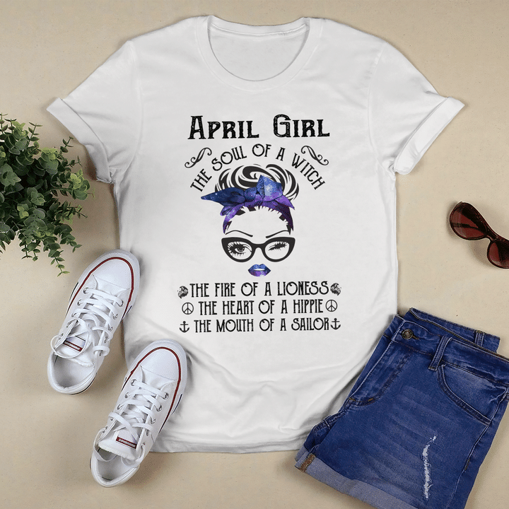 April Girl Classic T-Shirt 2