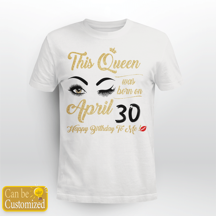 This Queen-April Personalized 2