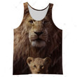 Beautiful Lion 3D All Over Printed Shirts L09