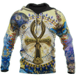 Alchemy 3D All Over Printed Ankh Egypt Hoodie Clothes ALC09