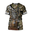 Deer Hunting Bow Hunter Grim Reaper 3D All Over Printed Shirts DE31