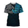 Viking Ravens of Midgard Blue 3D All Over Printed Shirts VK33