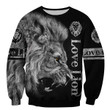 Love Lion 3D All Over Printed Shirts L05