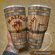 Personalized Whiskey Wood Grain Tumbler H2011
