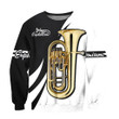Euphonium music 3d hoodie shirt for men and women MUS18